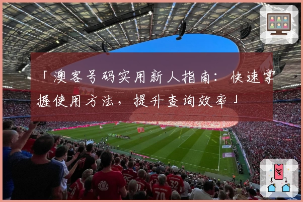 「澳客号码实用新人指南：快速掌握使用方法，提升查询效率」